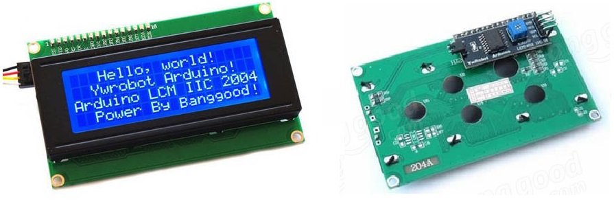 interferentie Depressie cafe Real Time Clock On 20x4 I2C LCD Display with Arduino - Electronics-Lab.com