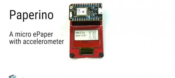 Paperino, The ePaper Display Shield