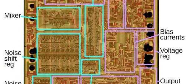 Reverse engineering the 76477 sound effect chip