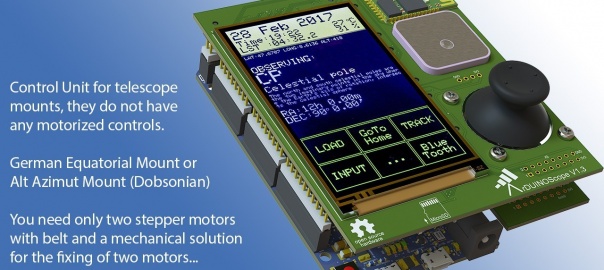 rDUINOScope – Arduino Telescope Control