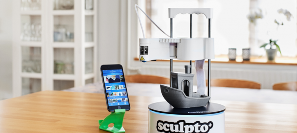 Sculpto+: The world’s most user-friendly desktop 3D printer