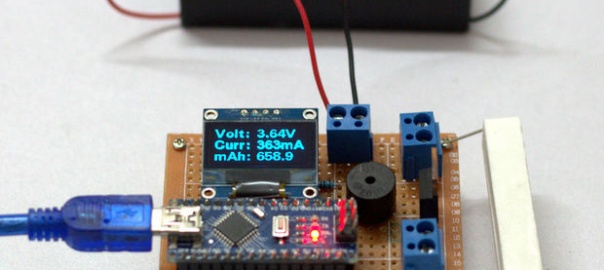 DIY Arduino Battery Capacity Tester