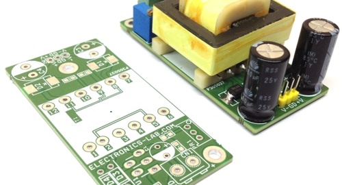 15V 1A Dual Output Flyback DC-DC Converter