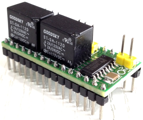 2 Channel Relay Shield for Arduino Nano