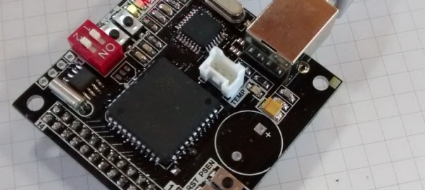 DSETA board with an AT89C51ED2