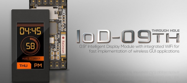 IoD-09, An Intelligent WiFi-Enabled Display Module