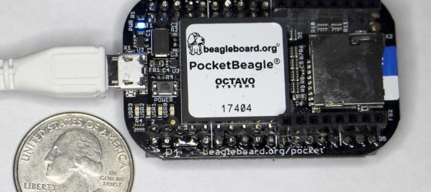 Hands-on with the PocketBeagle