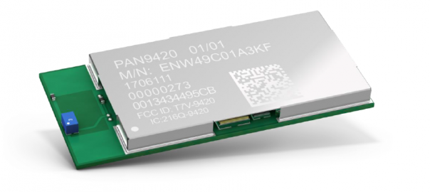 Panasonic PAN9420 is a standalone fully embedded Wi-Fi Module