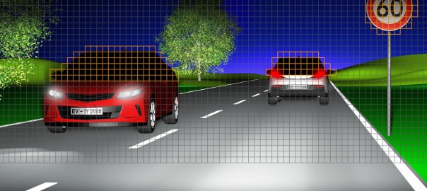 Osram Develops LED Beam Array Smart Headlamps That Can Analyze Road And Traffic