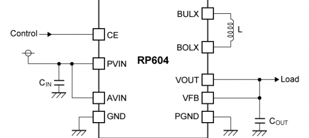 @Ricoh RP604 300 mA Buck-Boost #DCDC Converter for #IoT applications