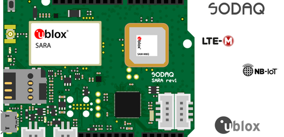 SODAQ Cellular IoT Development Kit Supports LTE-M, NB-IoT, GNSS and Arduino