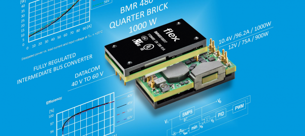 Flex Power Modules launches 1000W DC/DC advanced bus converter