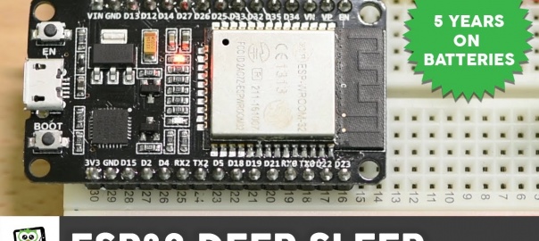 ESP32 Deep Sleep Tutorial for Low Power Projects