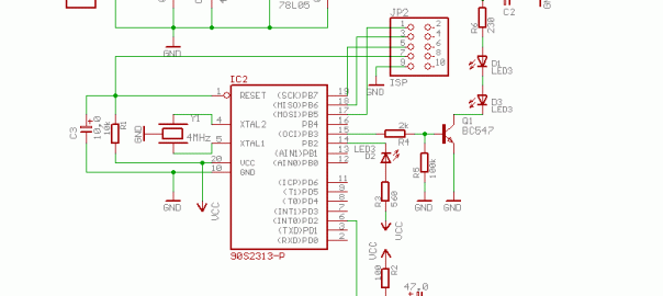 Infrared repeater using AVR mcu