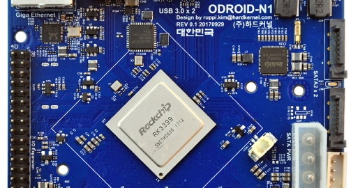 Odroid-N1 Features Gigabit Ethernet And Can Run Android 7.1, Ubuntu, Debian