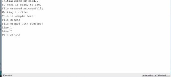 Interfacing Arduino with Micro SD card Module