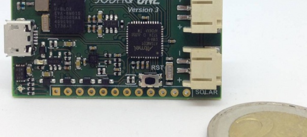 SODAQ ONE board – GPS + LoRa + Solar charger