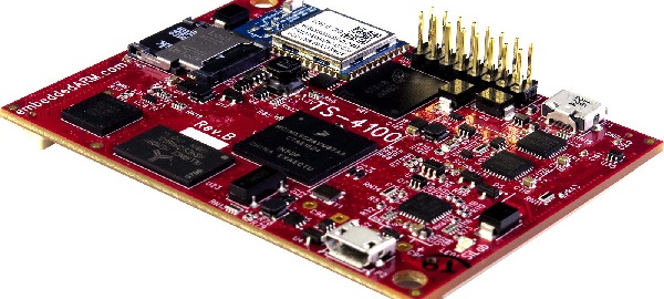 TS-4100 – A i.MX6 UL (UltraLite) Bases Hybrid SBC With FPGA And Programmable ZPU Core