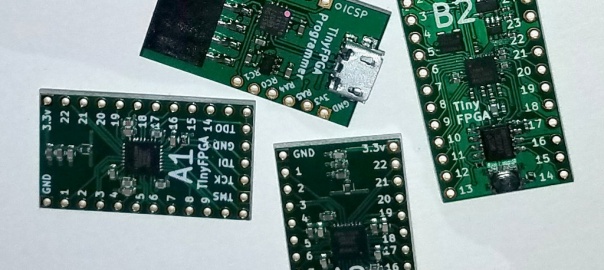 Tiny FPGA BX – A Tiny, Open Source FPGA development board for Makers