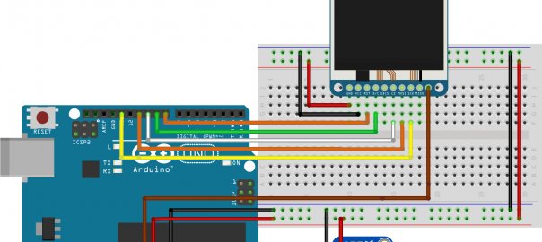 Arduino Real Time Clock with Temperature Monitor