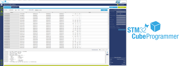 STM32CubeProgrammer all- in-one software tool