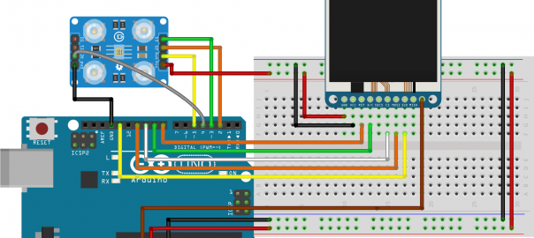 Color Detector Using TCS230 Color sensor and Arduino