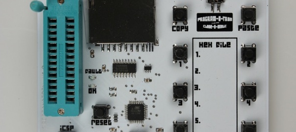 Program-O-Tron – SD Card Based Standalone AVR Programmer