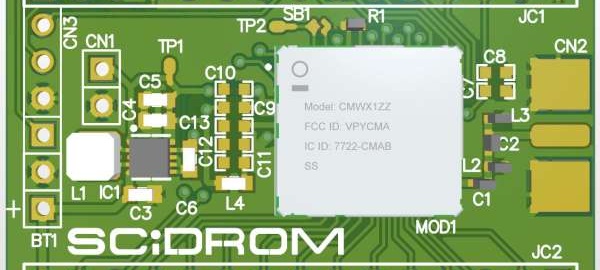 LoRa module in DIL form