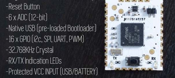 HCC MOD – Ready to Solder Arduino Module