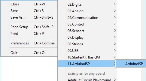 Flashing Arduino Bootloader on Atmega328p Microcontroller