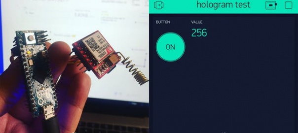 Cellular IoT with Blynk & Hologram