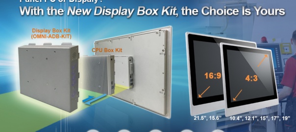 Display kit turns panel PCs into fully featured digital displays