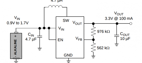 Microchip’s MCP1640 – Super-Effective Battery Power