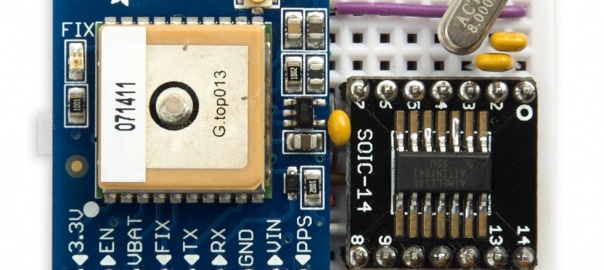 I2C GPS Module along with ATtiny841