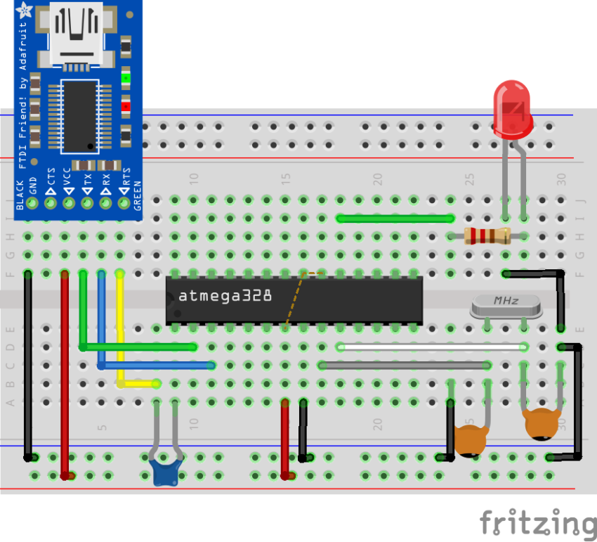 Programming Atmega328p Microcontroller With Arduino Ide Electronics 8146