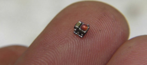 World’s smallest LED blinky