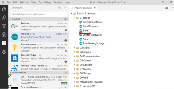 Arduino example - Electronics-Lab.com