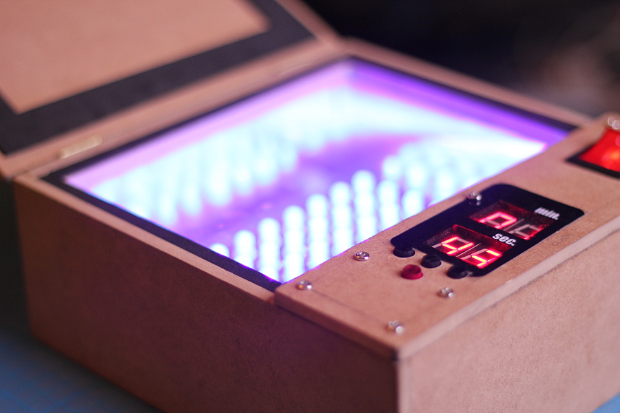UV Exposure Box Project with timer