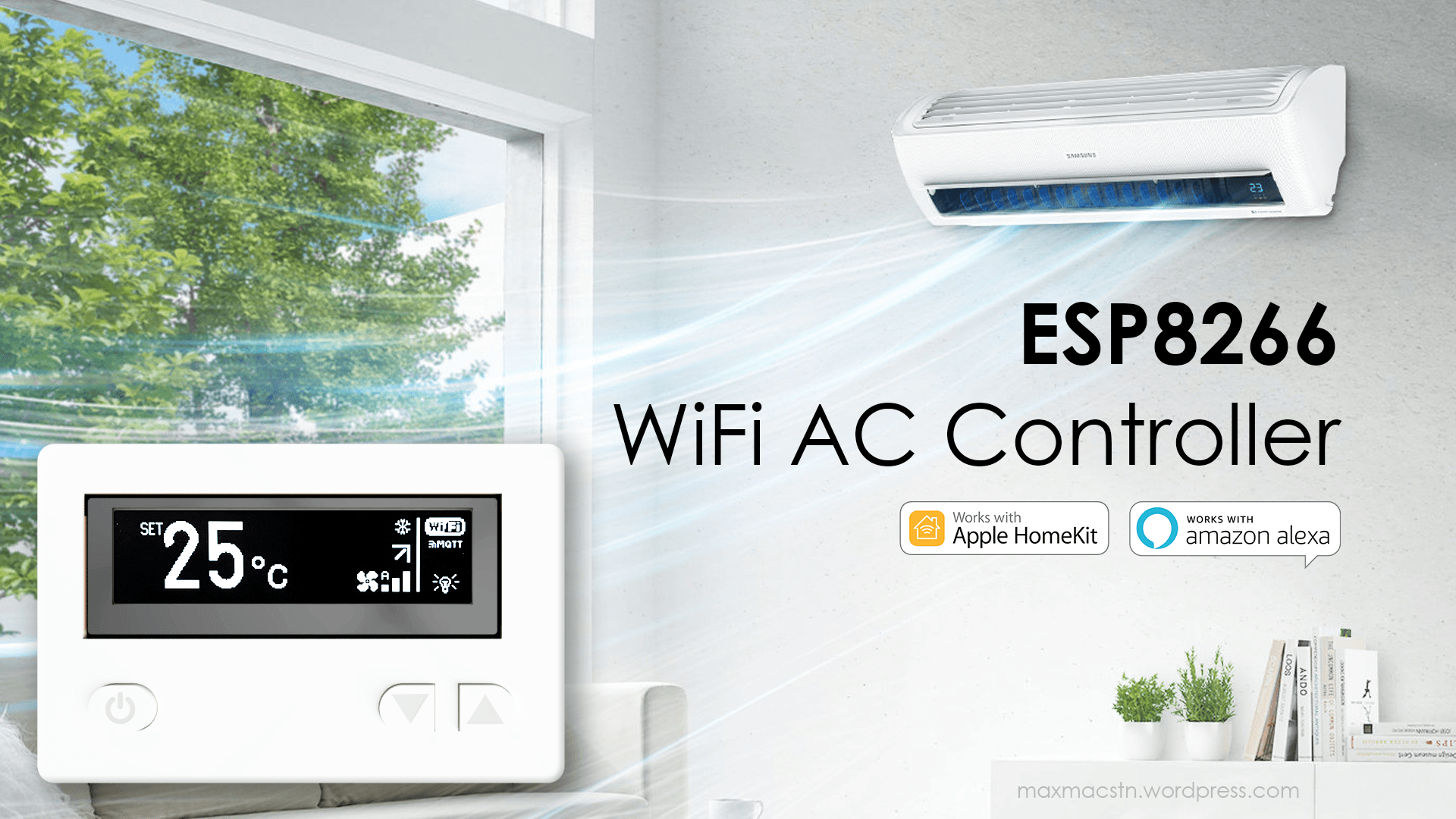 ESP8266 WiFi Air Conditioner Remote Control