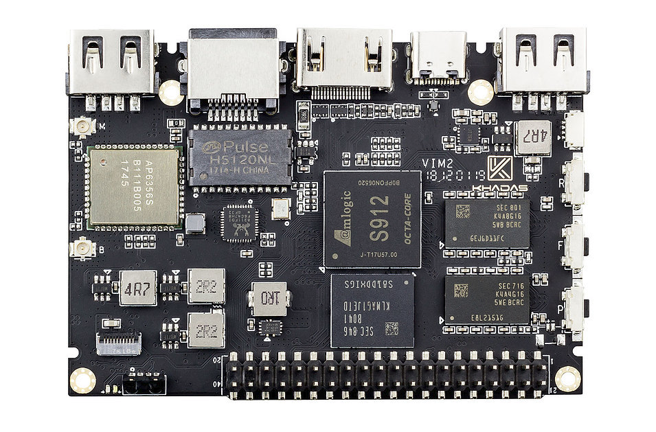 Khadas VIM2 v1.4 SBC gets an array of upgrades - Electronics-Lab.com