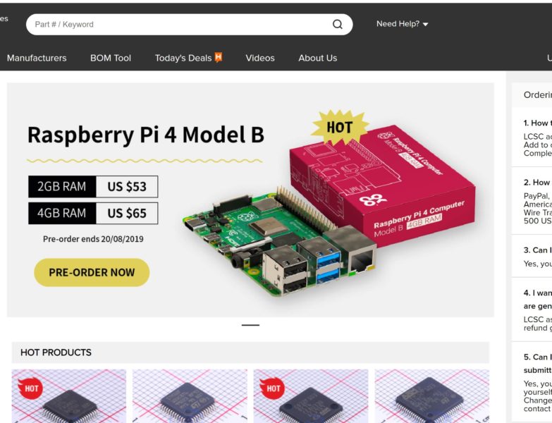 LSCS.com site - Electronics-Lab.com