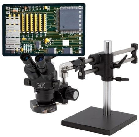 6.5 Trinocular Microscope with 5MP Hybrid HDMI/USB