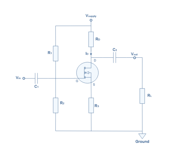 MOSFET Amplifier - Electronics-Lab.com