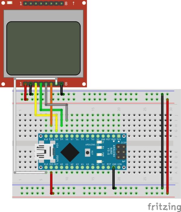 PC Hardware Monitor with Nokia 5110 Display and Arduino - Electronics ...