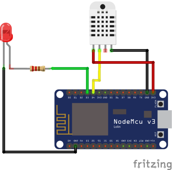 IoT: Log Sensor Data to Google Sheets using NodeMCU - Electronics-Lab.com