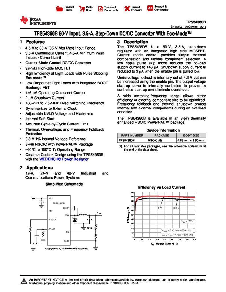 tps54360b - Electronics-Lab.com