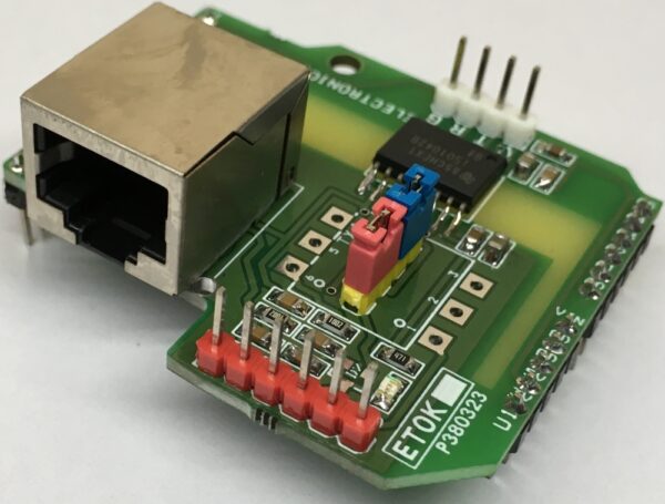 Isolated CAN BUS Transceiver Arduino Shield - Electronics-Lab.com