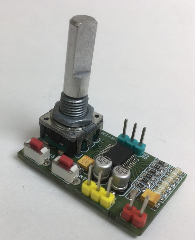 Stereo volume and balance control with Rotary Encoder using MAX5440 ...