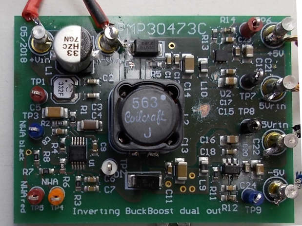 PMP30473 – Lowest noise auxiliary dual output (+5 V and -5 V) power supply reference design