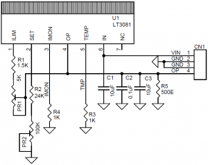 0-6V @ 1.5A Adjustable Power Supply With Current Limit using LT3081 ...